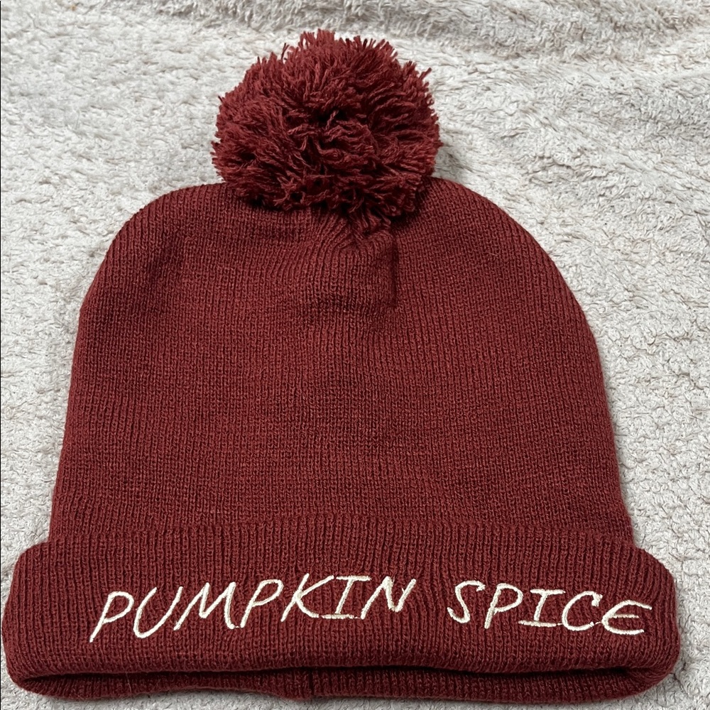 Pumpkin Spice Beanie